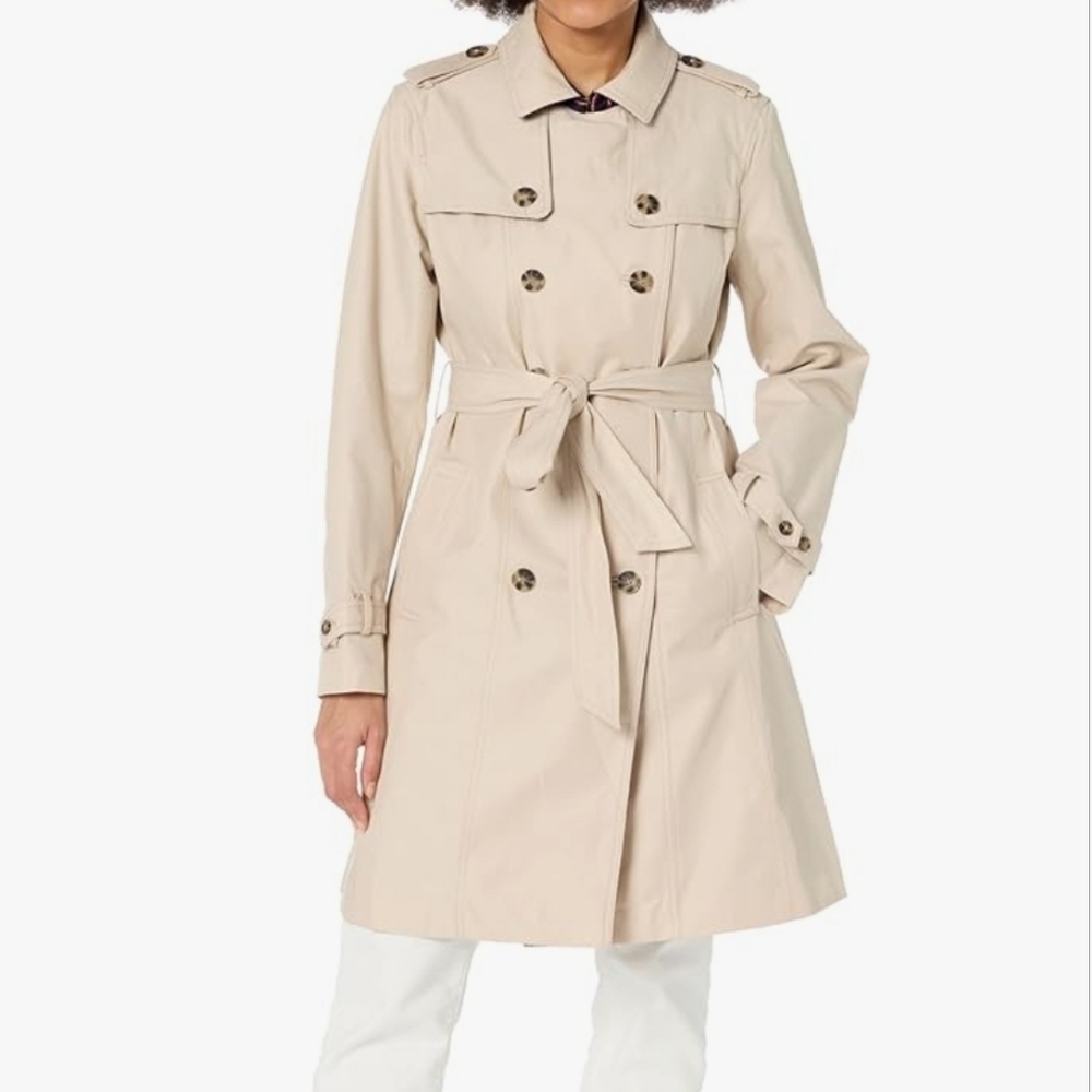 NWOT Tommy Hilfiger Double Breasted Trench Coat